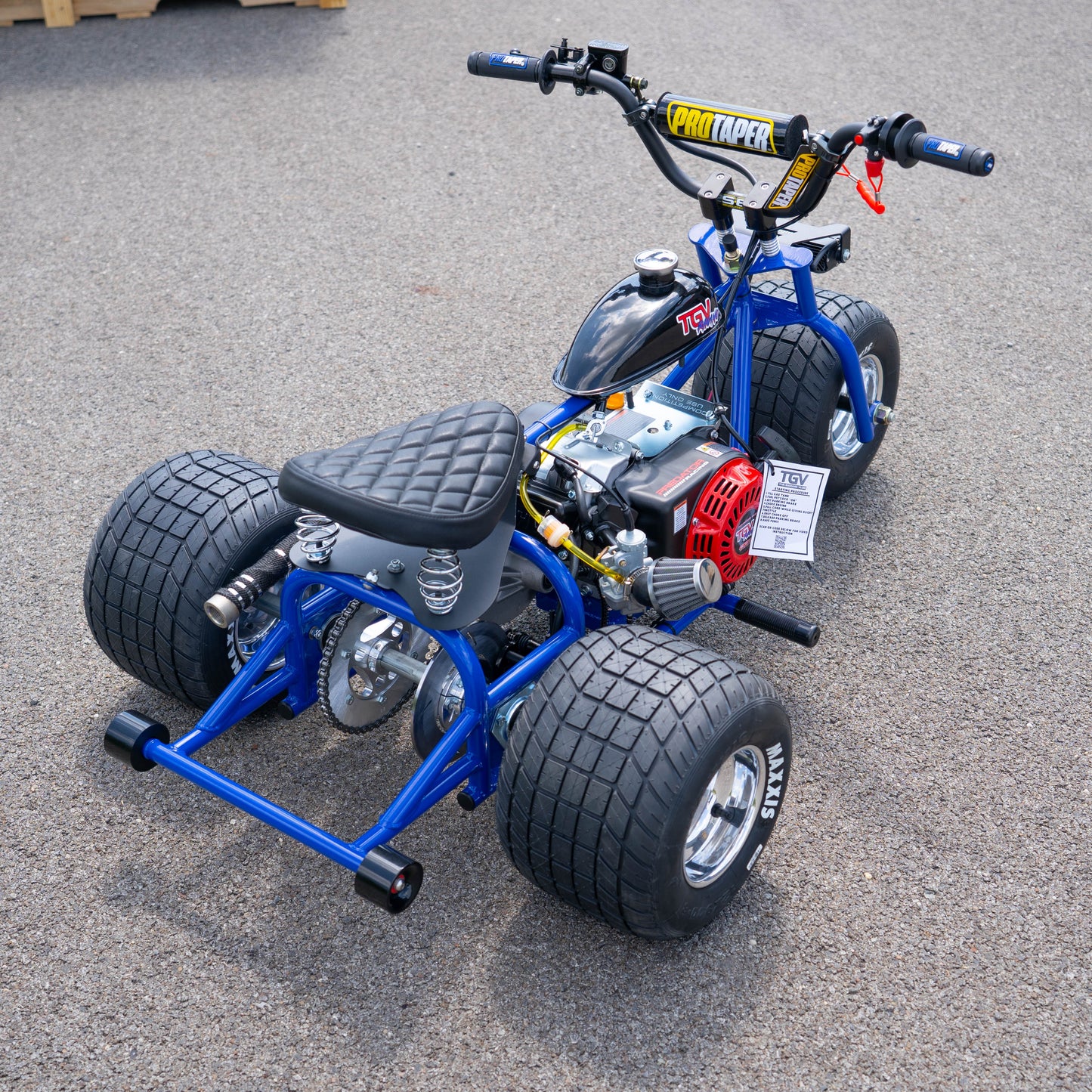 2024 "Blue Streak" Special Edition TGV Mini Trike
