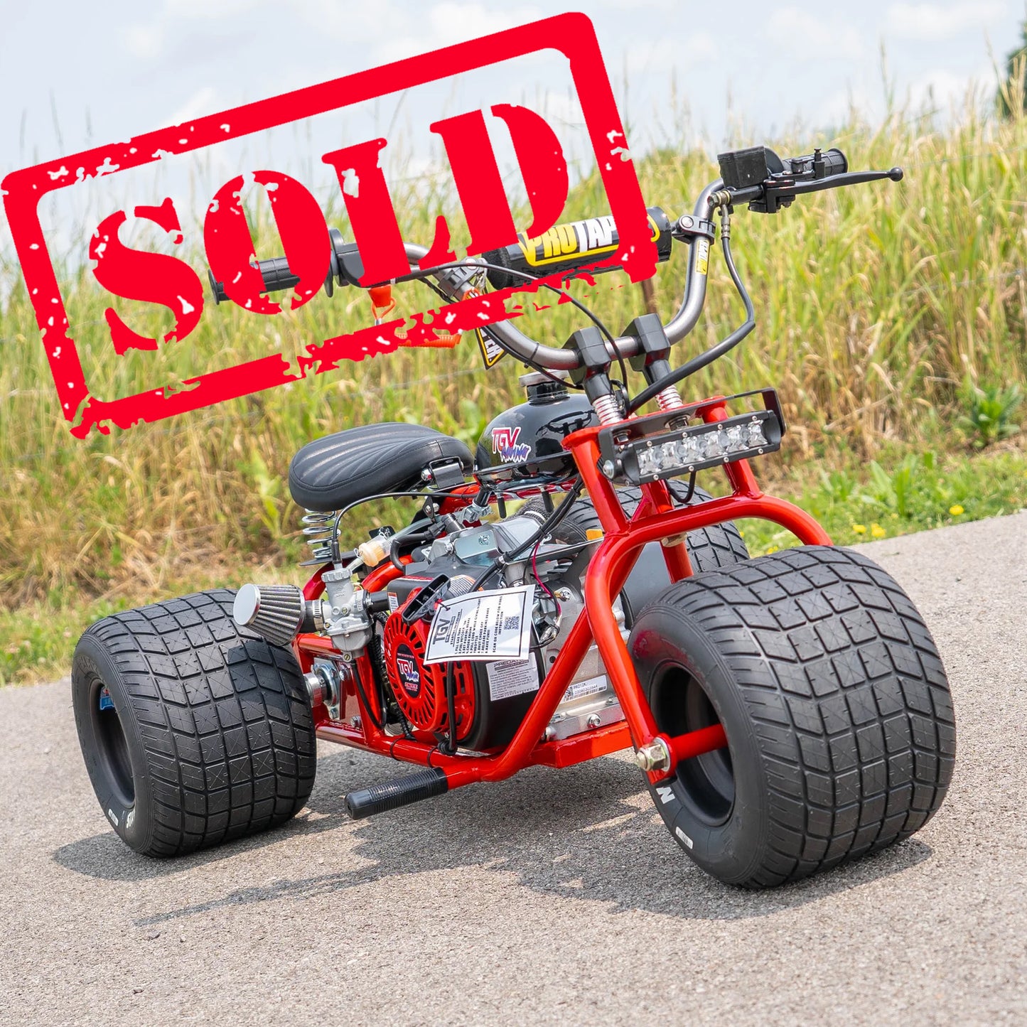 2024 "Red Rocket" Special Edition TGV Mini Trike