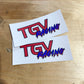 TGV Racing Tank Badges